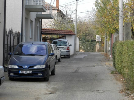 Ulica Albanske golgote u Vranju 